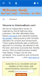 Mobile Screenshot of milestonebooks.com
